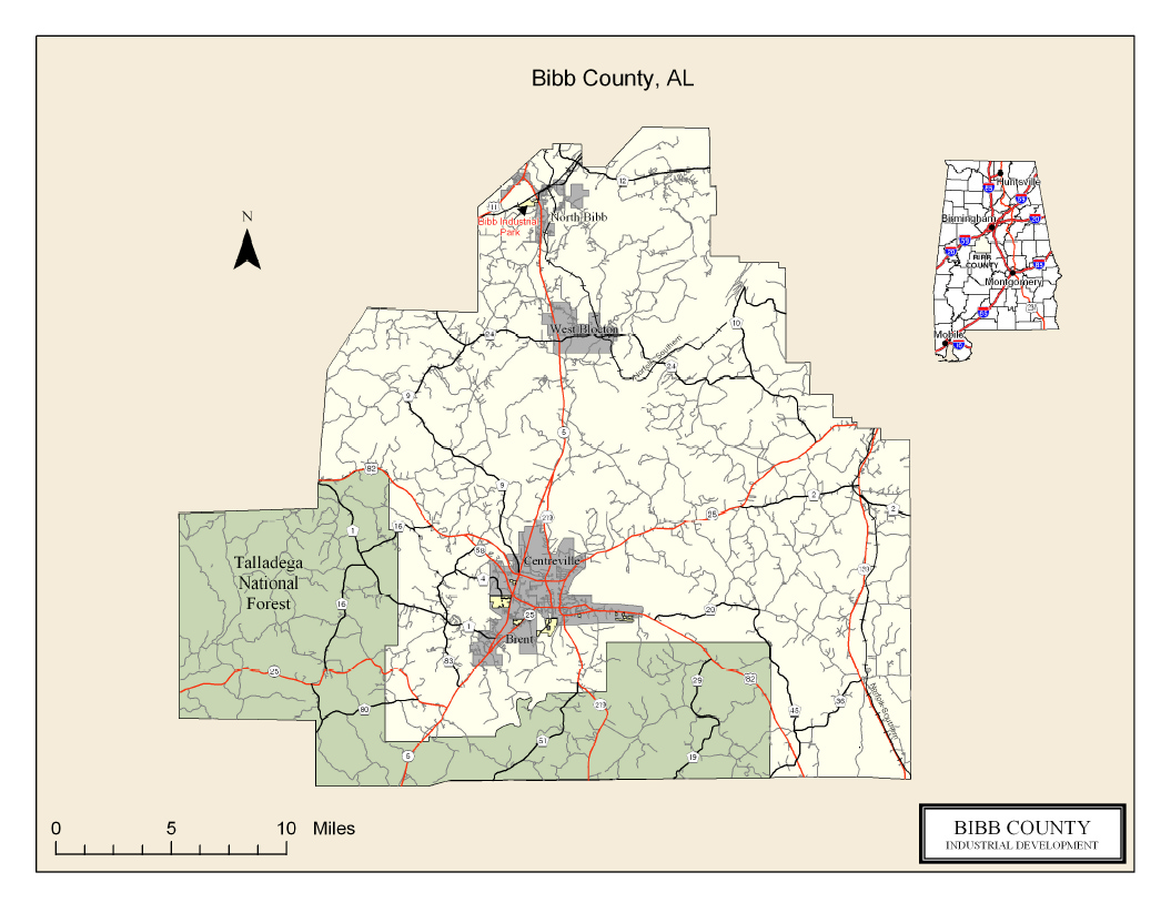 Maps Of Bibb County 7790